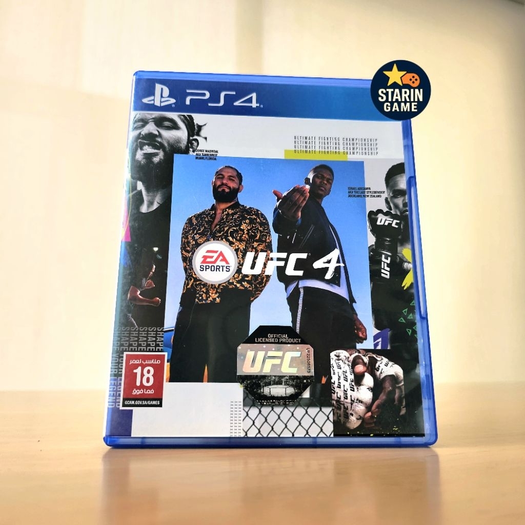 PS4 UFC4 ภาษาอังกฤษ มือสอง สภาพดีมาก พร้อมส่งทันที