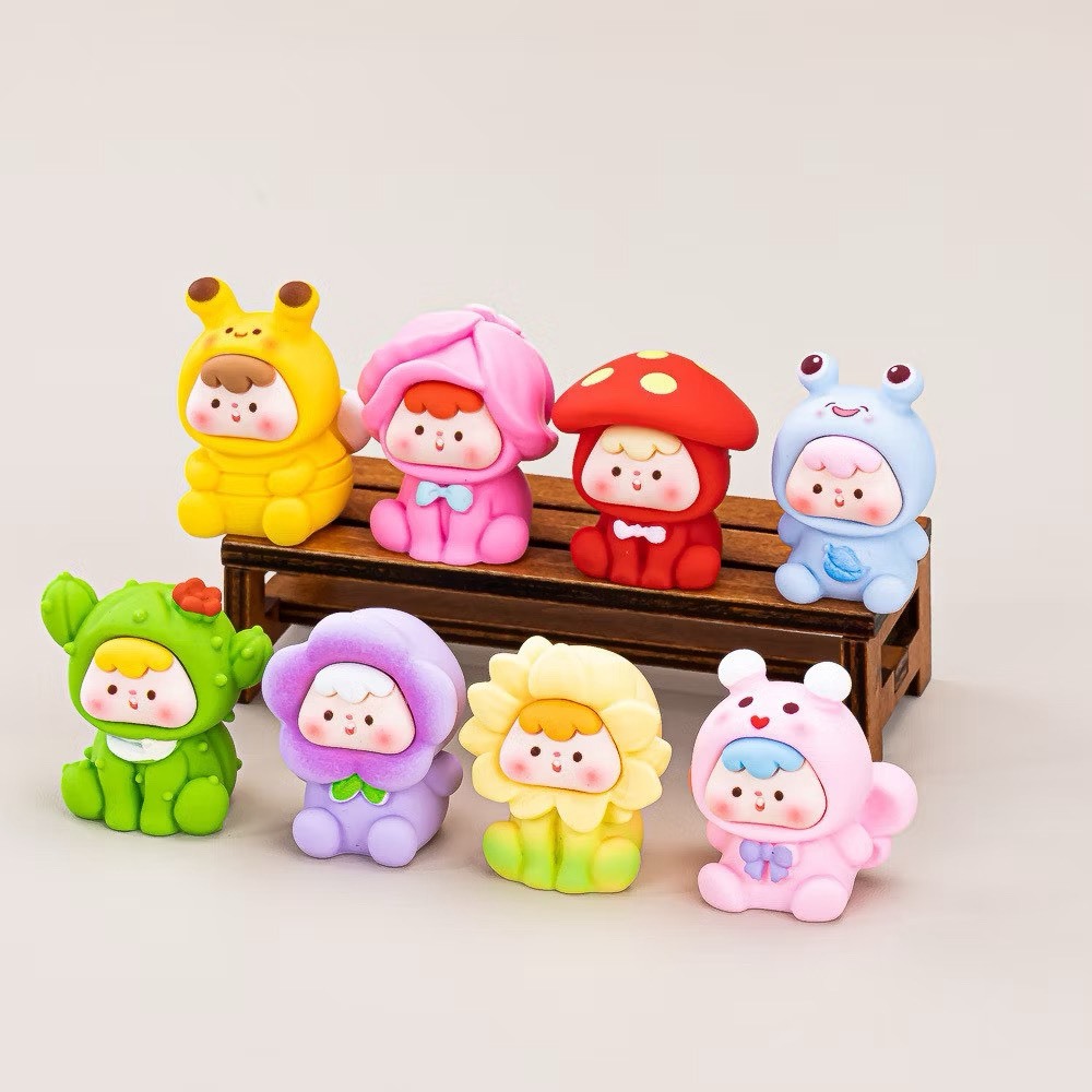💝พร้อมส่งในไทย💝น้องแมลง ไม่เรืองแสง แบบด้าน🌈แบบสุ่มสี 🌈ราคาต่อตัว