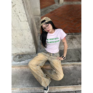AHOLICBKK | เสื้อทรง BABY TEE I'M LIMITED EDITION