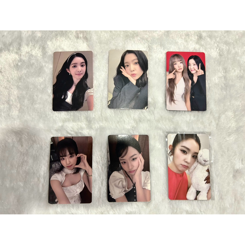 📌 พร้อมส่ง 📌 Exclusive Photocard Irene Seulgi Red velvet Tilt ~ โฟโต้การ์ด ไอรีน ซึลกิ ~ Concert Bal