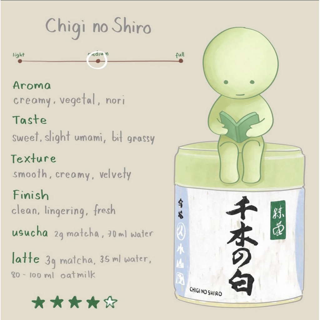 Chigi  no Shiro Matcha By Marukyu Koyamaen  พร้อมส่ง ราคา ถูกที่สุด ดีลบีเคเค แกลเลอรีภาพที่ 5
