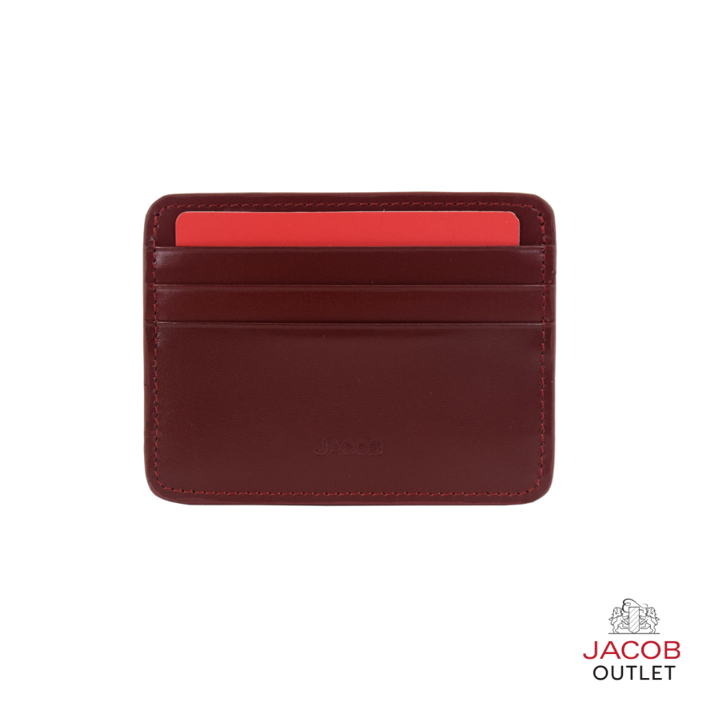 JACOB กระเป๋าใส่บัตรชาย หนังเรียบ รุ่น 22629