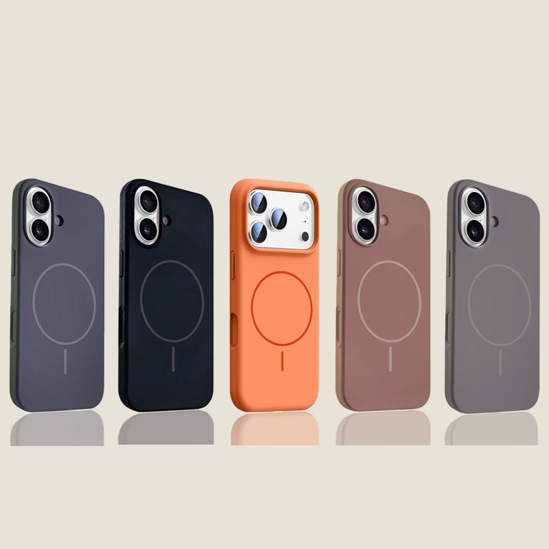 case 17promax คสซิลิโคน กำมะหยี่ งานชาร์จได้ สำหรับ iphone17 pro max 16promax 15promax 14promax 13pr