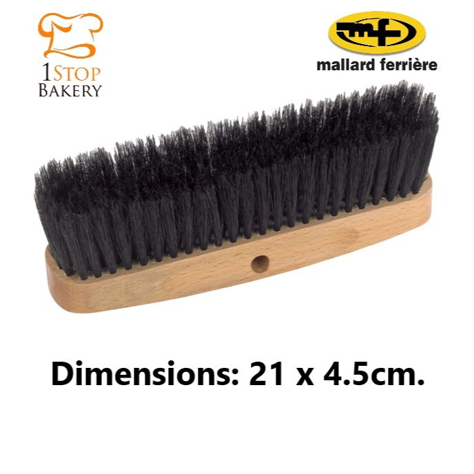 Mallard Ferriere France 05021 Black Flour Brush/แปรงปัดแป้งสีดำ