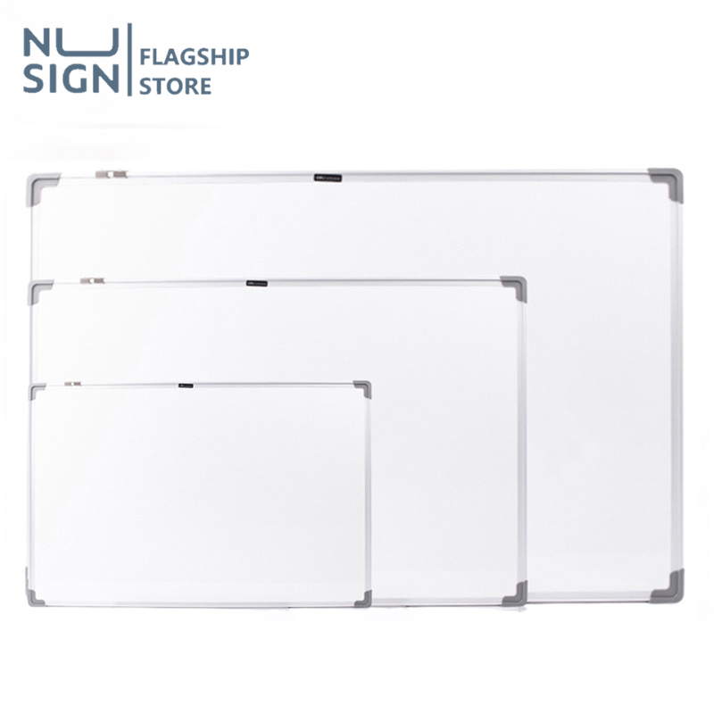 [ของแถมฟรี] Nusign กระดานไวท์บอร์ด ไวท์บอร์ด และถาดแบบพับ แม่เหล็ก ตะขอแขวนได้ เขียนลบได้ Whiteboard