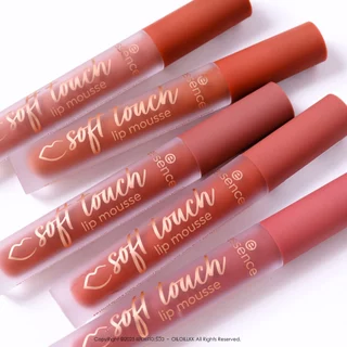 essence เอสเซนส์soft touch lip mousse ลิปมูสเนื้อกำมะหยี่แมตต์ สีชัดติดทน