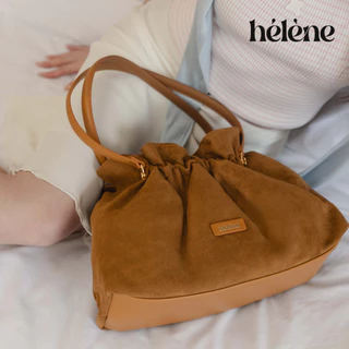Helene - 𝐓𝐡𝐞 𝐂𝐚𝐧𝐝𝐲 𝐁𝐚𝐠 รุ่นหนังกลับ สัมผัสนุ่ม ดีไซน์เก๋ จุ iPad ใส่ของได้เยอะ 🍭🍬