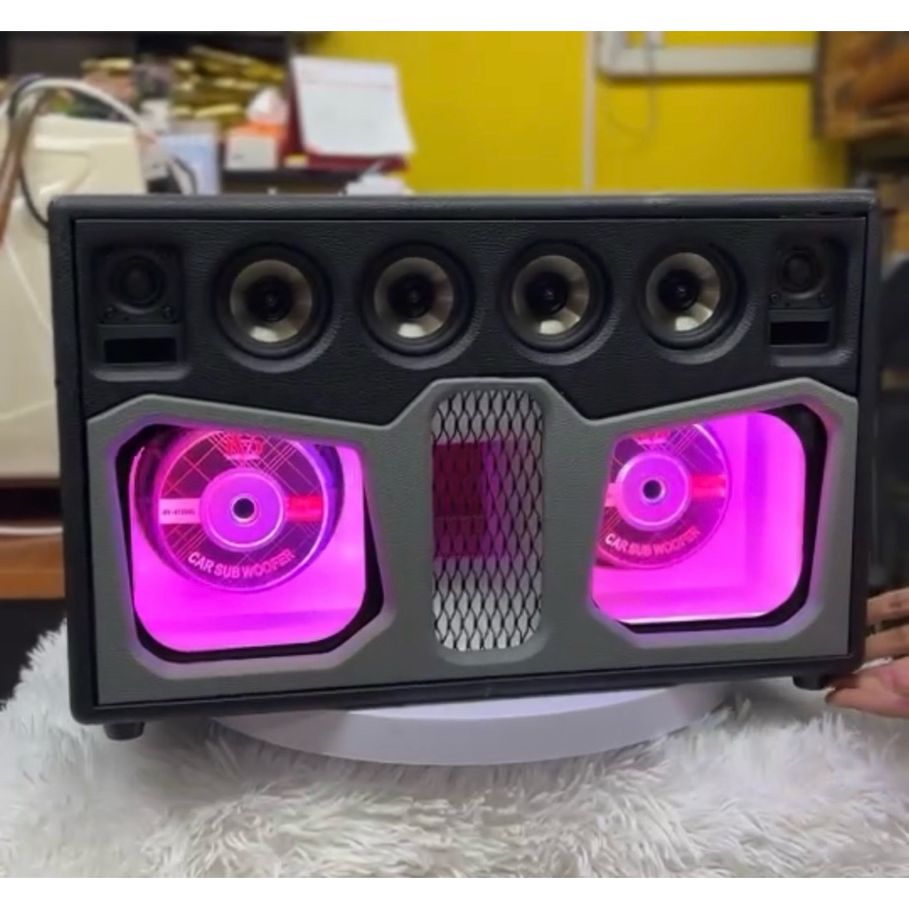 ซัพ 6.5นิ้ว คู่ DVโครงหล่อ  กลาง 3นิ้ว DPX  แหลม 2นิ้ว HK  แบต 6S15A  แอมป์ St21โมเบสกลางแหลม  สเต็ป