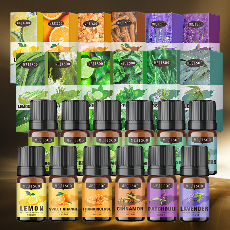 น้ำมันหอมระเหย พร้อมส่งจากไทย 5ml. มี12 กลิ่น