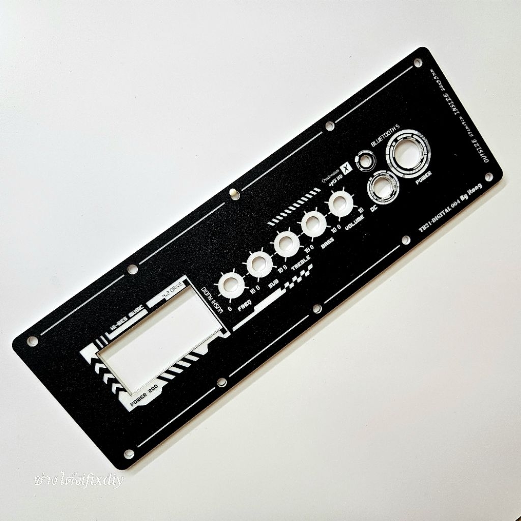 แผ่นเพลท TB21F ST21 TB21 จอ ดิจิตอล สำหรับลำโพงบลูทูธ DIY แผ่นสีดำผิวทราย