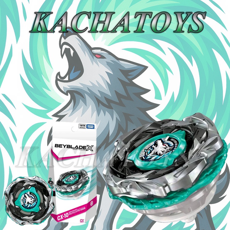 [มีส่งด่วน]Beyblade X CX-10 Wolf Hunt F0-60DB ของแท้ พร้อมส่ง