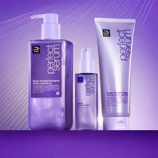 MISE en SCÈNE Perfect Serum Magic Straight Treatment 230 ml.l มิส ออง แซน เพอร์เฟกต์ เซรั่ม เมจิก สเตรท ทรีทเม้นท์ 230ml