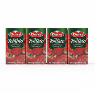 Durra ซอสมะเขือเทศเข้มข้น 135g 1แพ็คx 4 Tomato Paste  Double…