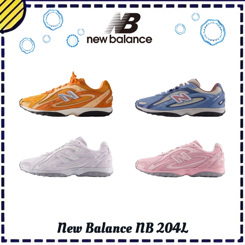 💫ของแท้ 100%💫 NEW BALANCE 204L รองเท้ากีฬาแฟชั่น สวมใส่สบาย U204LMMD/U204LNPA/U204LMMB/U204LKTI