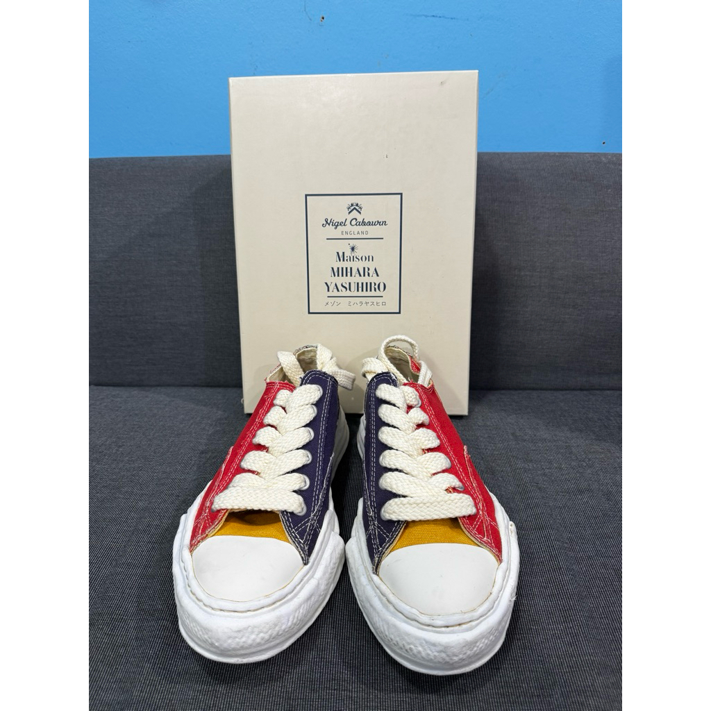 [Used] like new ⭐️รองเท้าผ้าใบ NIGEL CABOURN × Maison MIHARA YASUHIRO Size 40