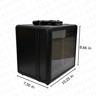 กระเป๋าเก็บการ์ด 2ช่อง และ3ช่อง TSA Lock เก็บการ์ดเกรด PSA BGS Slab การ์ดสะสมต่างๆ พร้อมฝาครอบโปร่งใส