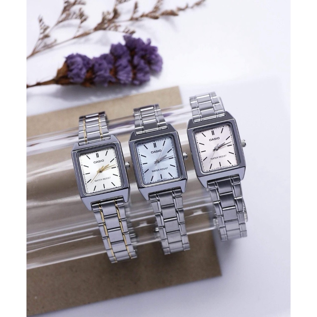 Casio Standard นาฬิกาข้อมือรุ่น LTP-V007D,LTP-V007G,LTP-V007L,LTP-V007SG (LTP-V007D-1E,LTP-V007L-9B)