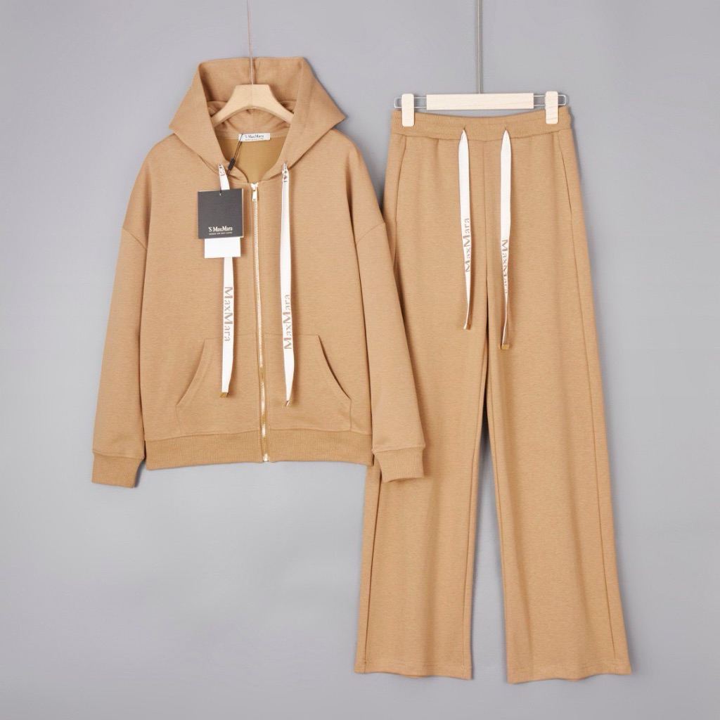 ชุดเซ็ท M-A-X M-ar-a ได้ทั้งชุด set Airport look สีน้ำตาลคาราเมล