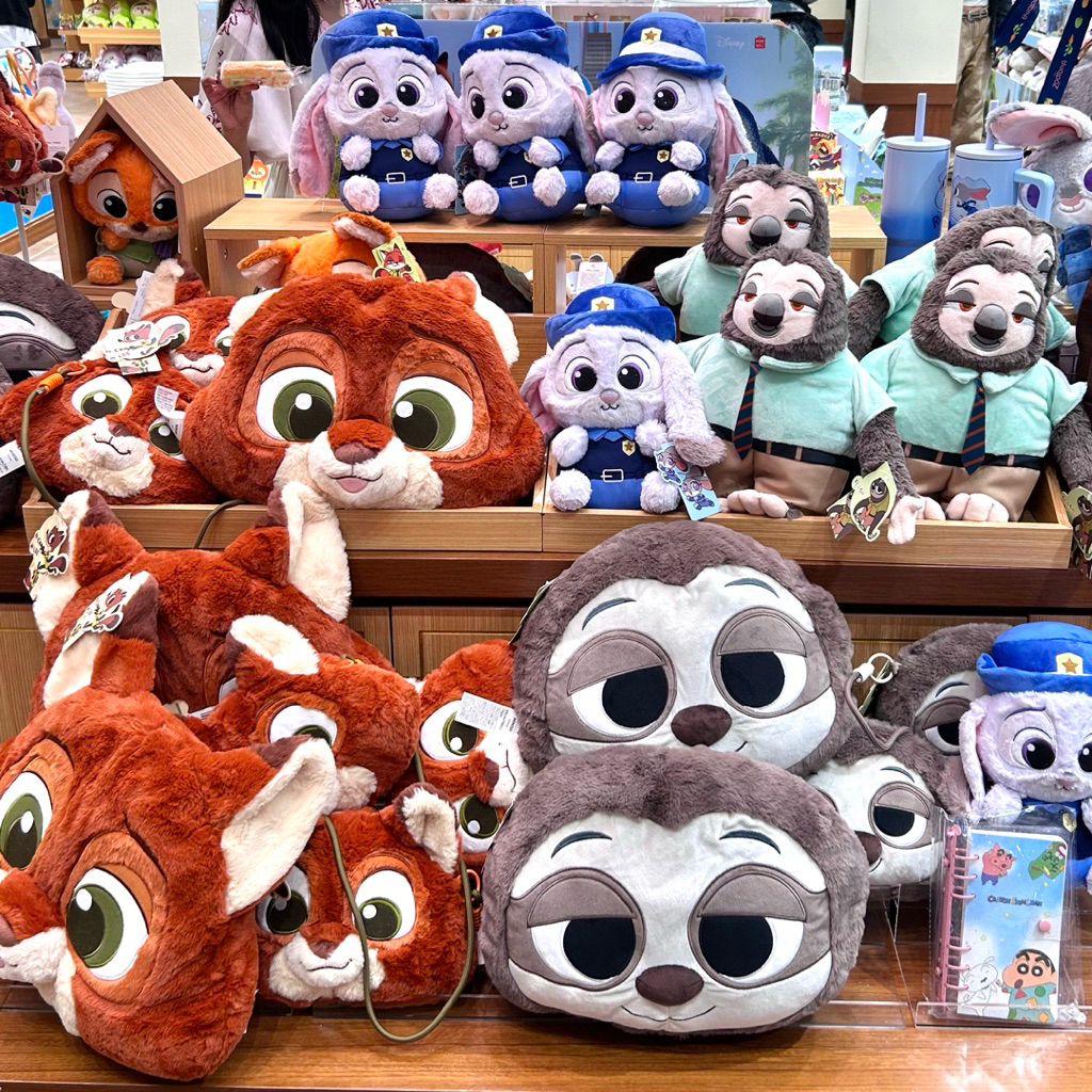 Miniso Zootopia Ep1. สินค้ามาใหม่ หมวกผ้าห่มเข้าเพิ่ม ตุ๊กตา พวงกุญแจรองเท้า กระ