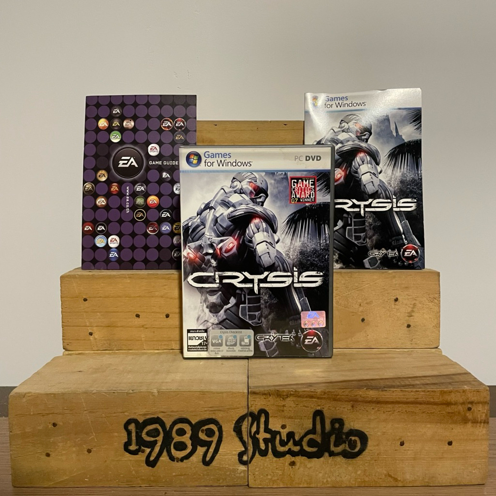 Crysis : ลิขสิทธิ์แท้ กล่องภาษาไทย แผ่นเกมพีซี Pc