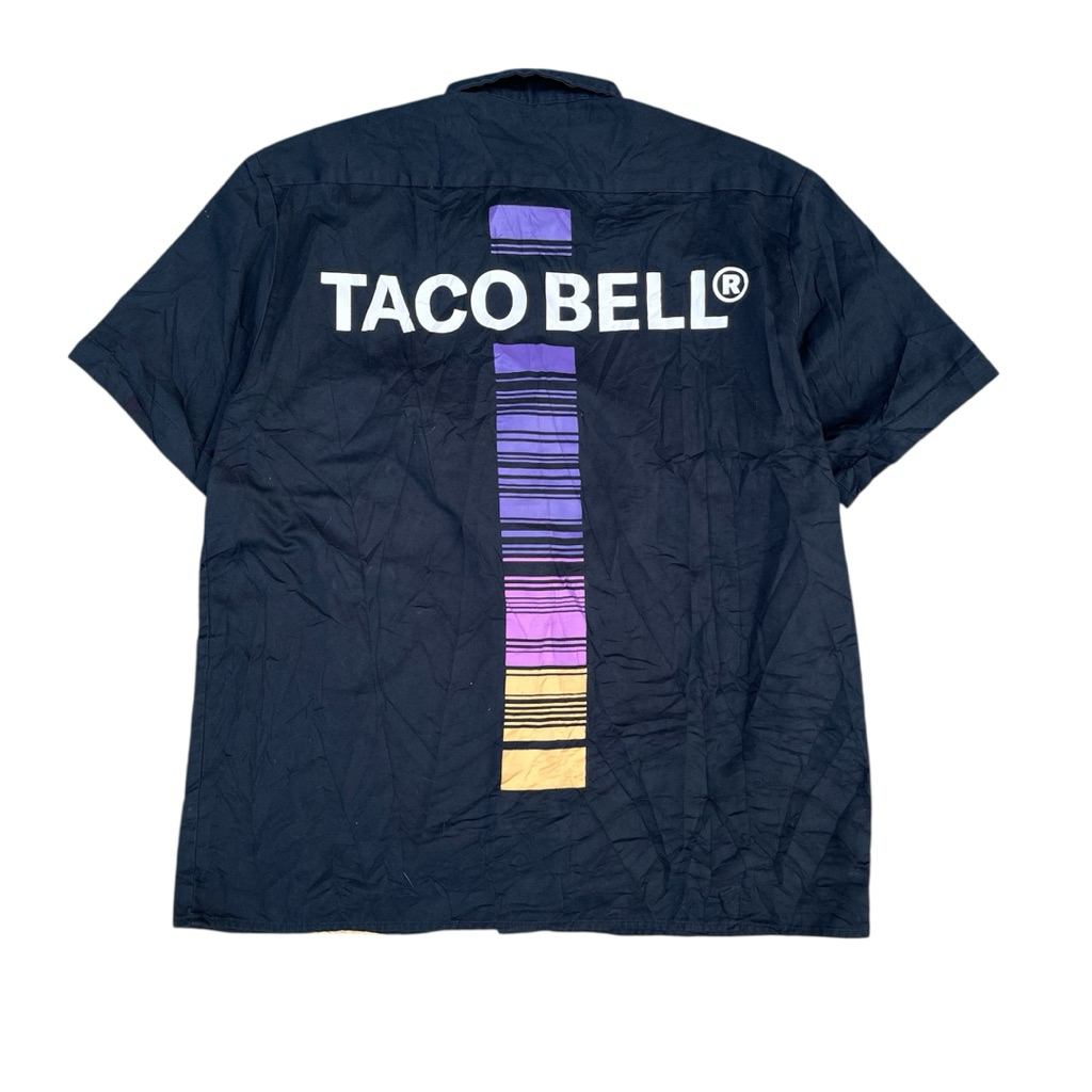 เสื้อเชิ้ตมือสอง TACO BELL ของแท้ (งานป้ายใหม่มาก)