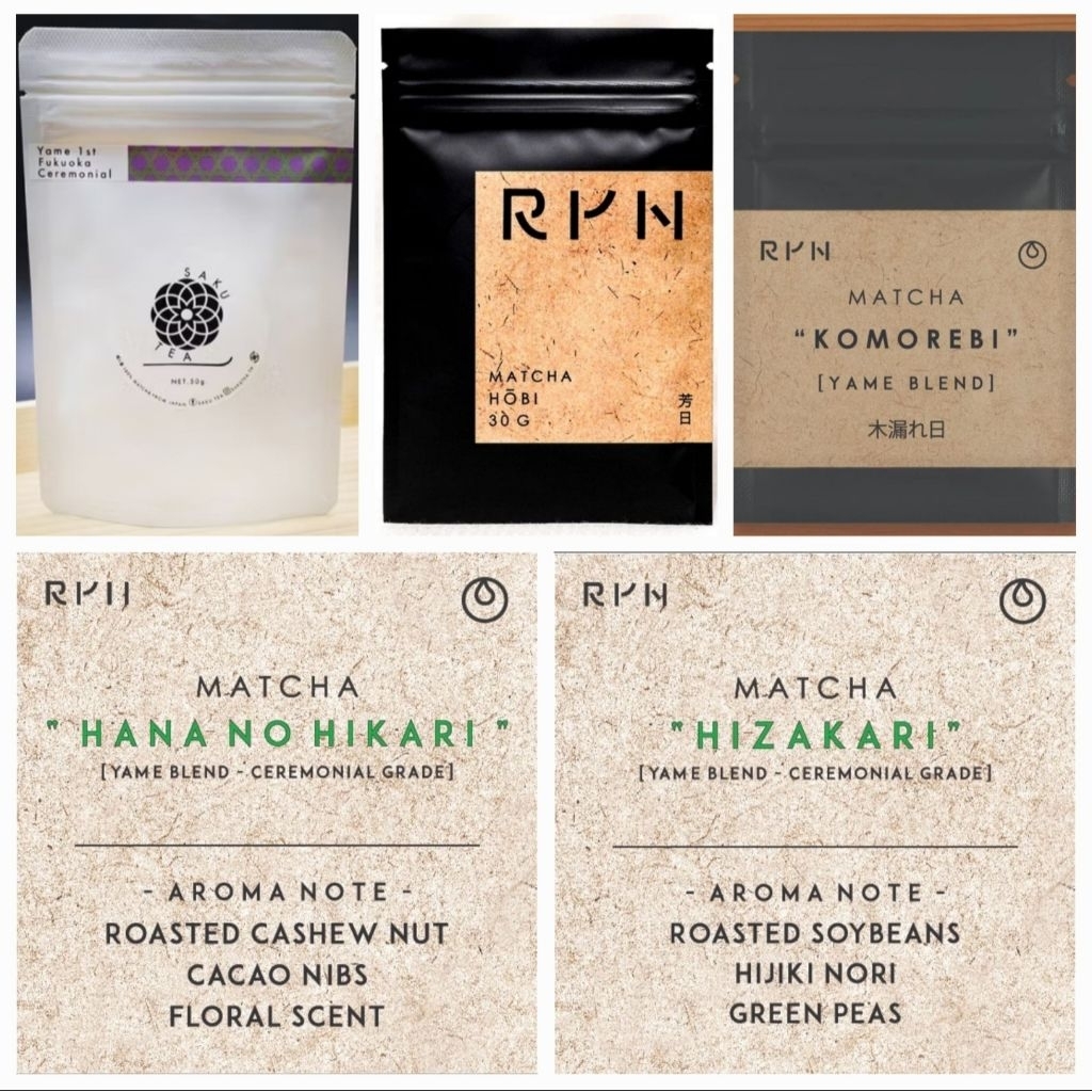 ใช้โค้ดลด🔥พร้อมส่ง✅️(เก็บแช่ฟรีซ) SAKU YAME 1st/RYN HOBI/KOMOREBI/HANA NO HIKARI/HIZAKARI มัทฉะพิธีก