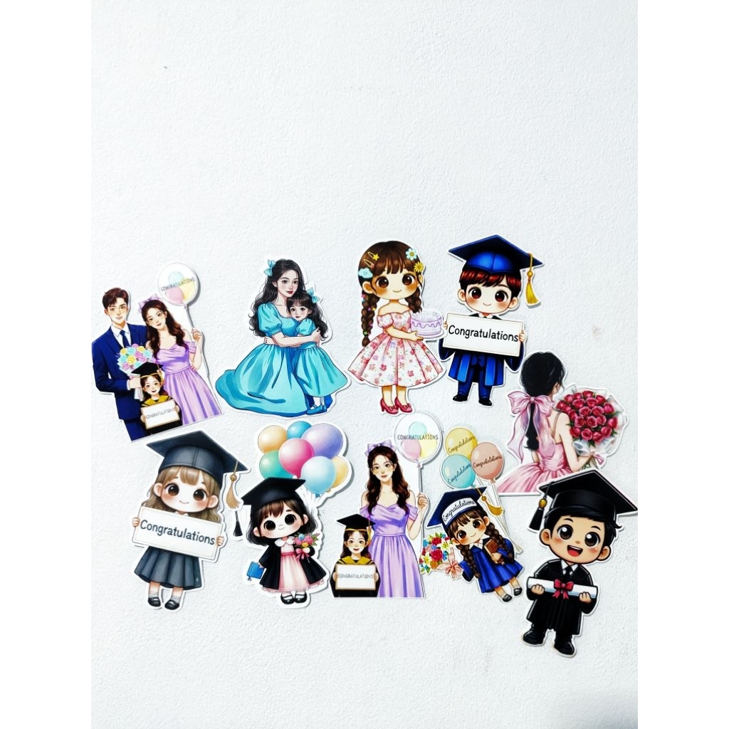 รูปภาพ3รูป รูปตกแต่ง รูปครอบครัว รูปแม่ลูก บัณฑิต ปัจฉิม รับปริญญา ตกแต่งงาน DIY