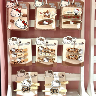 🥧 กิ๊บติดผม Sanrio คอลสีน้ำตาล 🤎🍞 ꔛ กิ๊บหนีบผม 💕ซานริโอ้ ของ…