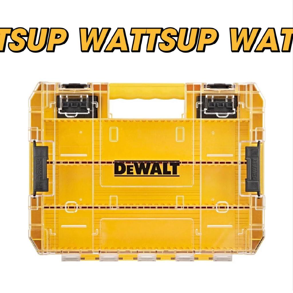 DEWALT กล่องอเนกประสงค์ (Tough Case) รุ่น DT70839 ต่อกล่อง Tstak 33x44x5.5 cm. DT70839-QZ