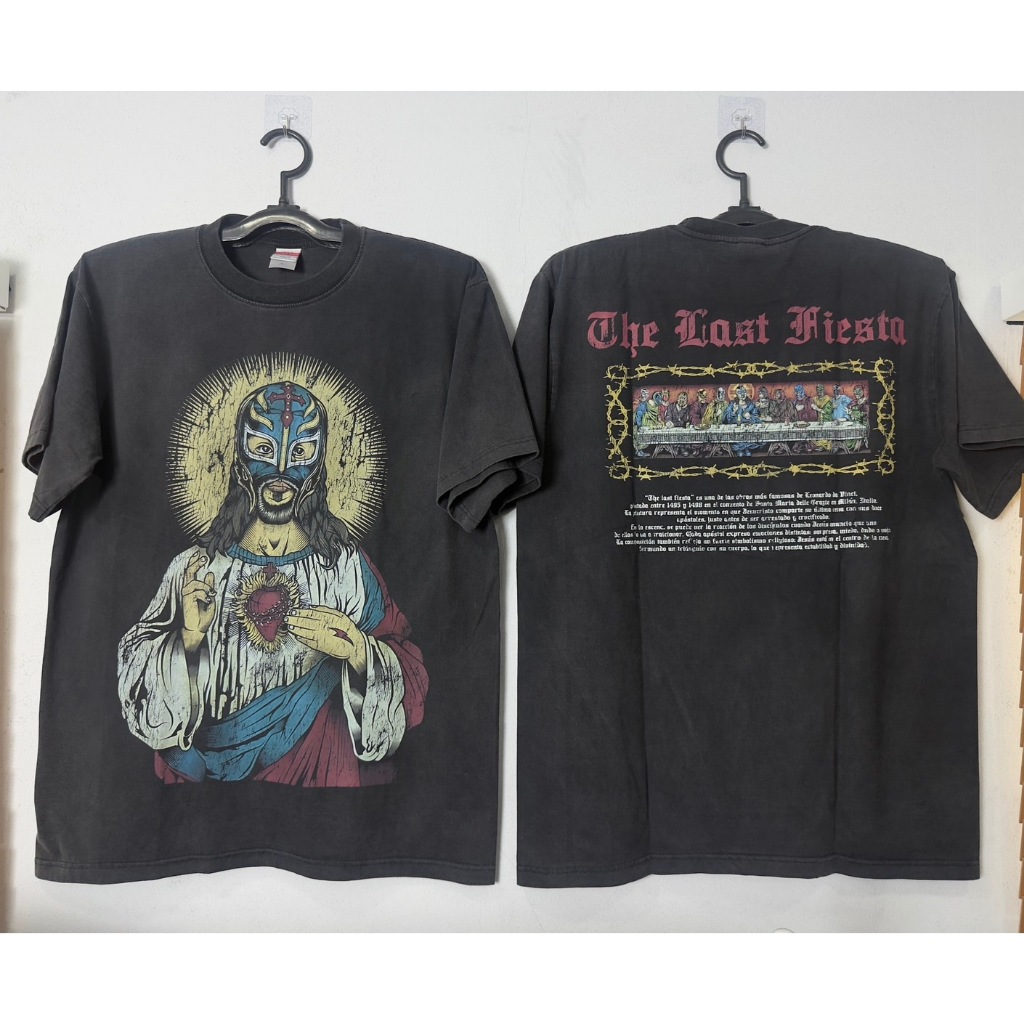 เสื้อลาย The Last Fiesta ลาย Jesus Mask พระเจ้า (ป้าย (ป้ายUnited Athle)