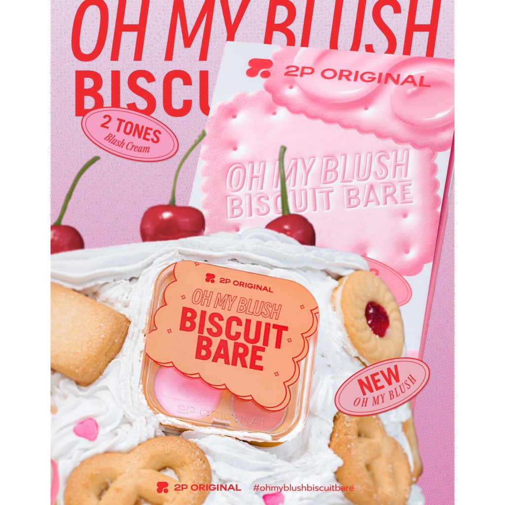 Oh my blush bare 2in1 ครีมบลัชสีนัวร์ละมุน