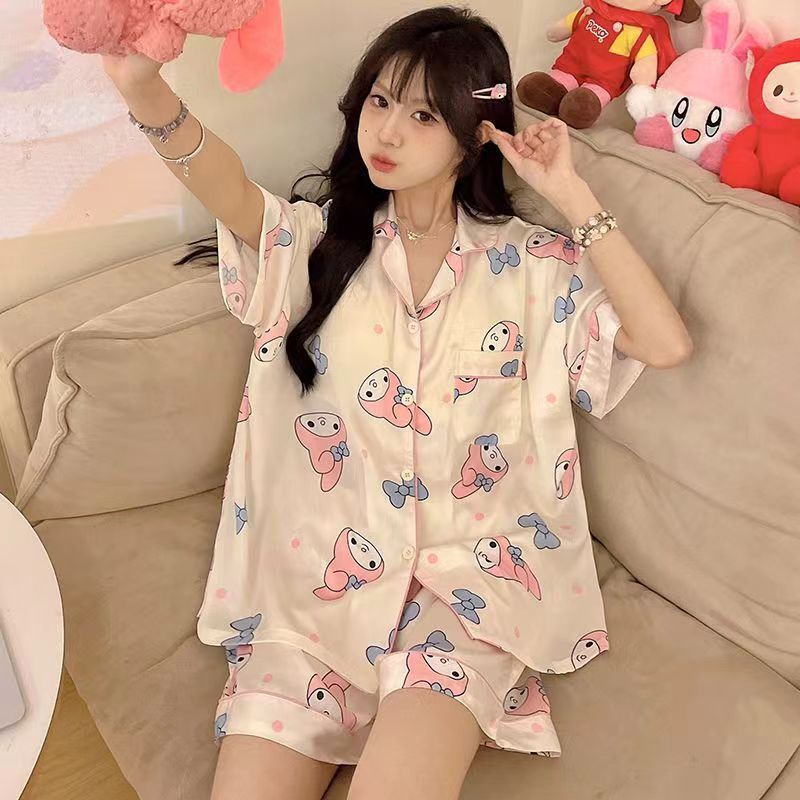 AP Stores เชตชุดนอนผู้หญิงลายกราฟิก ลายการ์ตูนน่ารักมากเวอร์  เนื้อผ้าคุณภาพดี ใส่สบาย ไม่ระคายเคือง กดสั่งเลยค่ะ - รูปที่ 2