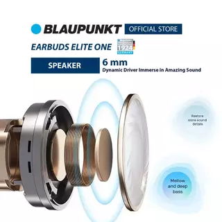 BLAUPUNKT หูฟังบลูทูธไร้สาย WIRELESS STEREO รุ่น ELITE ONE กันน้ำระดับ IPX5 พกพาสะดวก เชื่อมต่อง่าย ตัดเสียงรบกวน