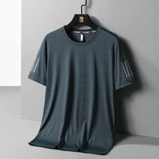 เสื้อยืดผู้ชายแขนสั้นผ้ายืดทรงหลวมแฟชั่นใส่สบาย รุ่นSGY-032