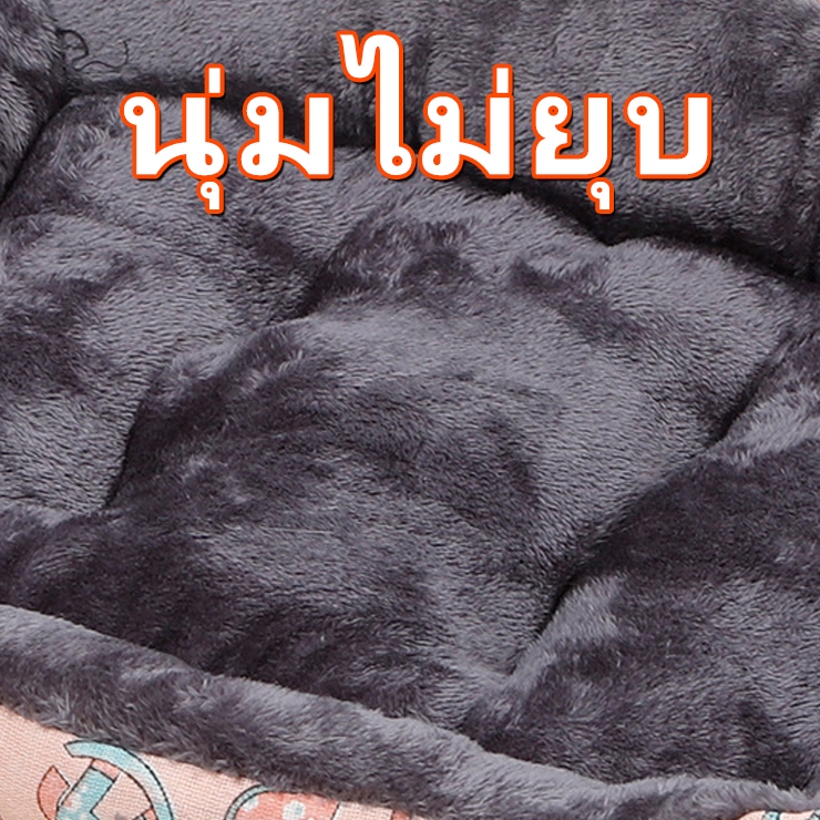 เตียงสุนัขสัตว์เลี้ยง เบาะนอนที่นอน เบาะนุ่ม ขนแกะ สำหรับสัตว์เลี้ยง สุนัข และแมว ที่นอนสัตว์เลี้ยง ราคา ถูกที่สุด ดีลบีเคเค แกลเลอรีภาพที่ 3