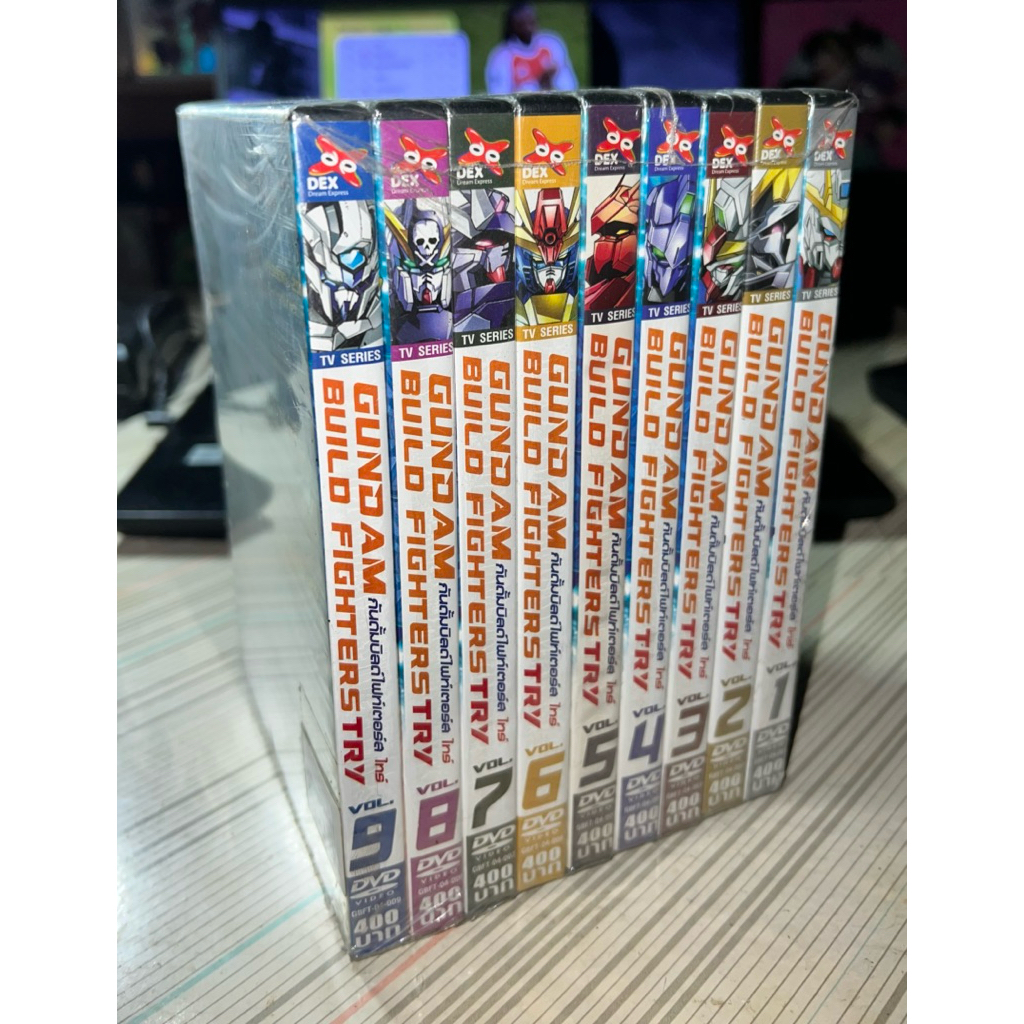 DVD GUNDAM BUILD FIGHTERS TRY (มือ1)