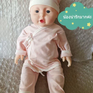 ตุ๊กตาทารก แบบเสมือนจริง แขนขาขยับได้ ตุ๊กตาซิลิโคน ฝึกเลี้ยงเด็ก