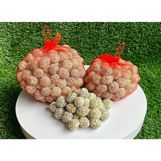 วัสดุกรองน้ำปลาชีวภาพ เซรามิกรวมหลากแบบหลายสี หินลาวา หินภูเขาไฟ 100g–1kg
