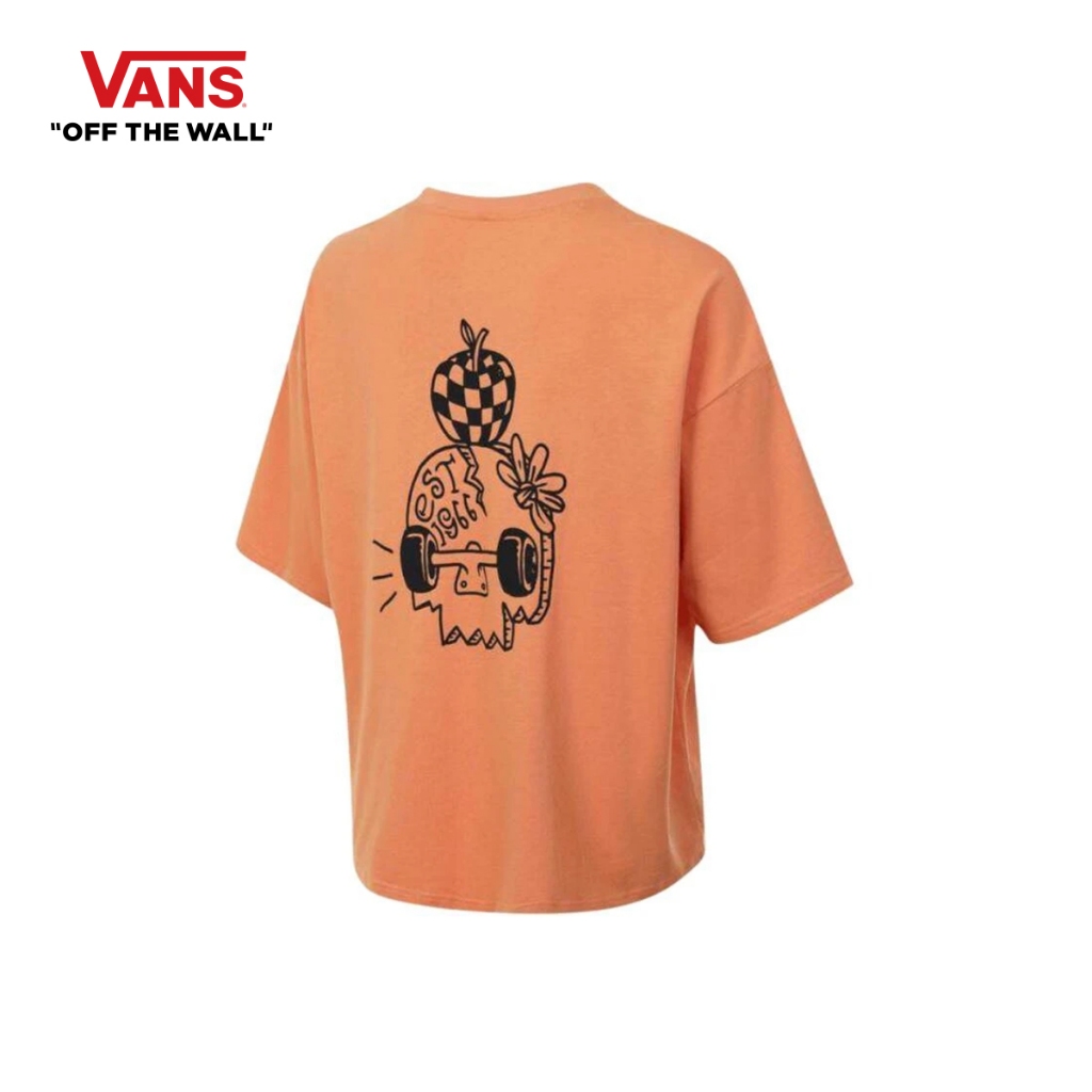 VANS TOP POCKET SHORT SLEEVE TEE - COPPER TAN เสื้อ เสื้อยืด ผู้ชาย ผู้หญิง