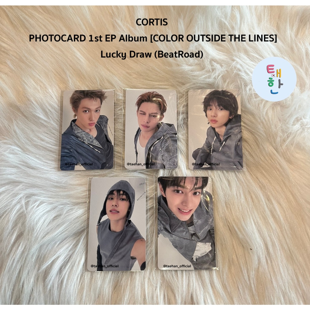 ✅พร้อมส่ง [CORTIS] เฉพาะการ์ดอย่างเดียว ของอัลบั้ม 1st EP Album [COLOR OUTSIDE THE LINES]-PHOTOCARD Lucky draw BeatRoad