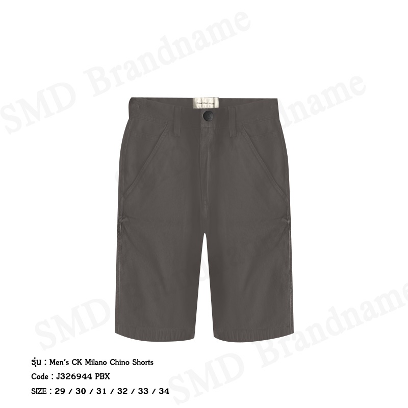 Calvin Klein Jeans กางเกงขาสั้นผู้ชาย รุ่น Men's CK Milano Chino Shorts Code: J326944 PBX