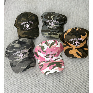 หมวกลายพรางแนวสตรีท -พร้อมส่ง หมวก Camouflage Cap ( 5 สี) - หมวกแก๊ป หมวกเบสบอล