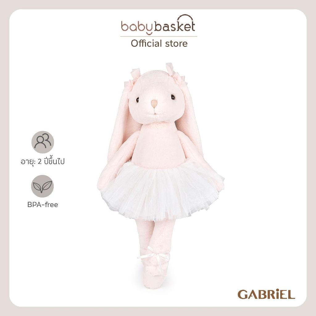 Gabriel Big Nelly- ตุ๊กตากระต่ายนักบัลเล่ต์ Nelly ในชุดกระโปรงฟูฟ่องสีชมพูอ่อน พร้อมที่จะมอบความฝันอันสวยงามในยามค่ำคืน
