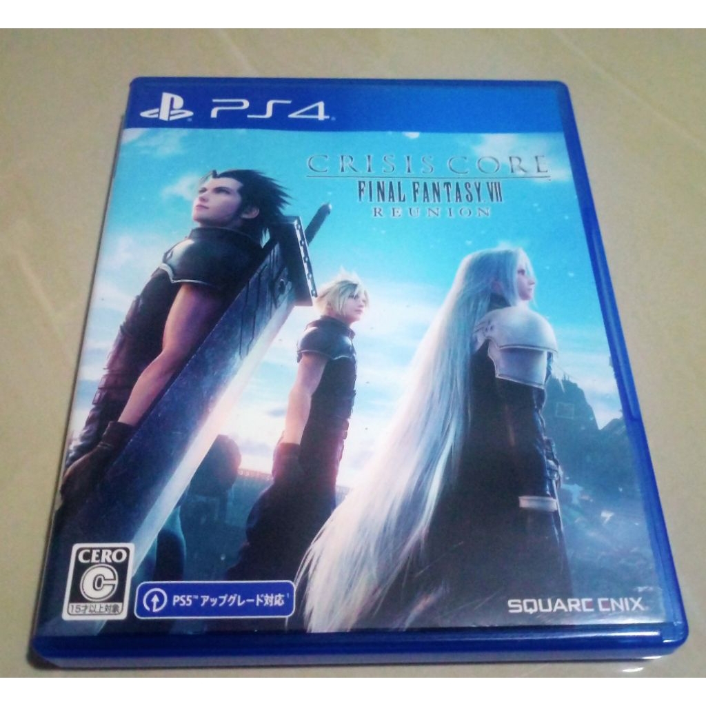 แผ่น PS4 Crysis Core Final Fantasy VII Reunion.