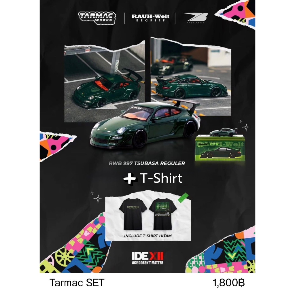 Tarmac SET- Tarmac works 1:64 IDE XII AGE DOESN’T MATTER