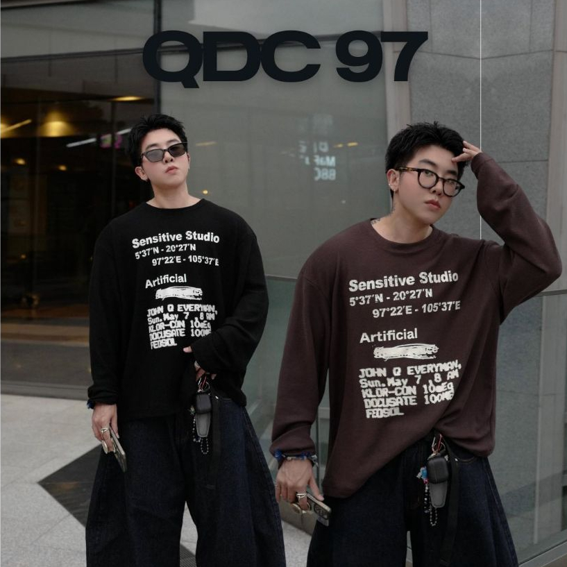 QCLOTH : QDC97 OVERSIZE LONG SLEEVE