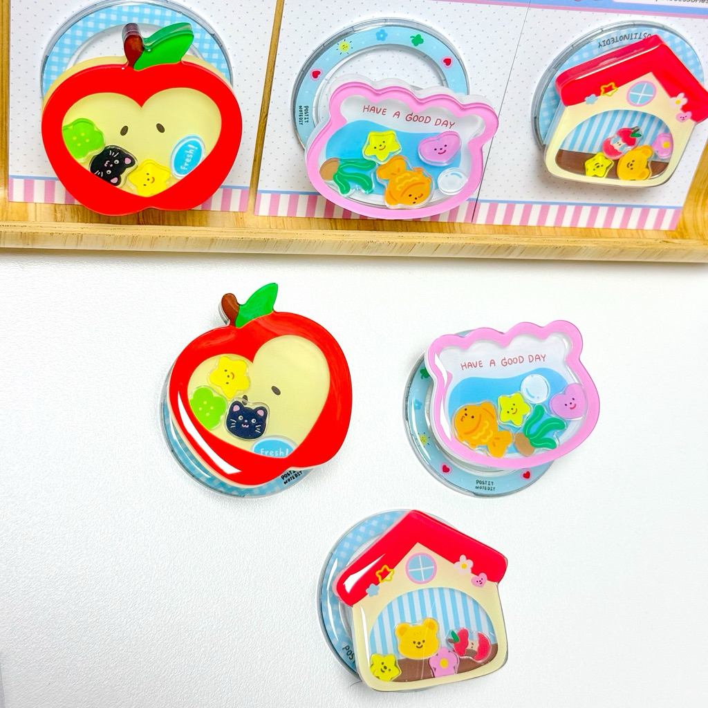 Griptok Magnet กิ๊ปตอกติดโทรศัพท์รุ่นแม่เหล็กในตัว+เขย่าได้ 🧲 แถมฟรี! แผ่นแม่เหล็กสำหรับใช้คู่เคสไม่มีแม่เหล็ก 💖