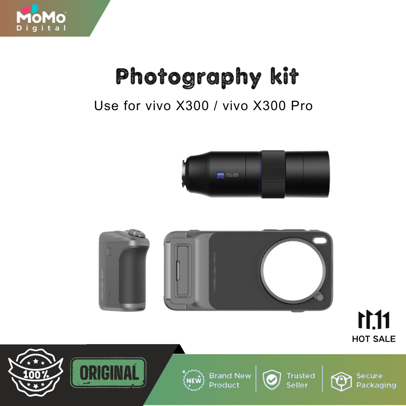 vivo X300 Pro / vivo X300 Photography kit 2.35x Telephoto Teleconverter set Photography kit Silver /