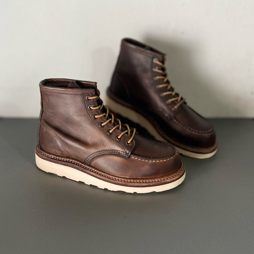 Redwing 8883 MocToe Boots USA Size 7.5D 25.5-26cm (40.5