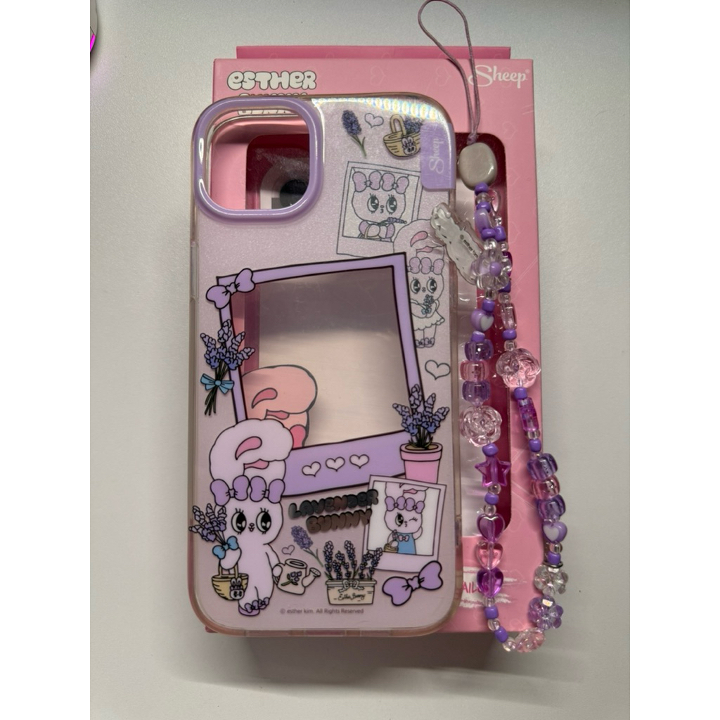 (มือสอง) applesheep Lavender bunny iPhone 15plus